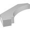 Ekena Millwork 4-in. W x 28-in. D x 28-in. H Imperial Architectural Grade PVC Knee Brace BRCP04X28X28IMP - alternate 6
